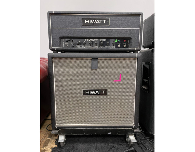 Hiwatt Custom 200 DR201 más 410 Fane