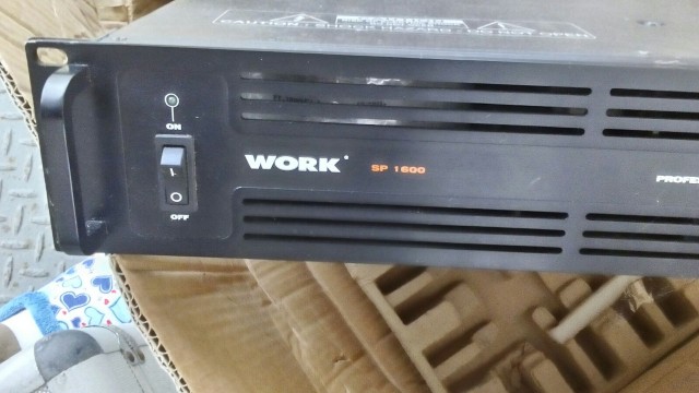 Etapa Work SP1600 450W x2 a 4 ohms