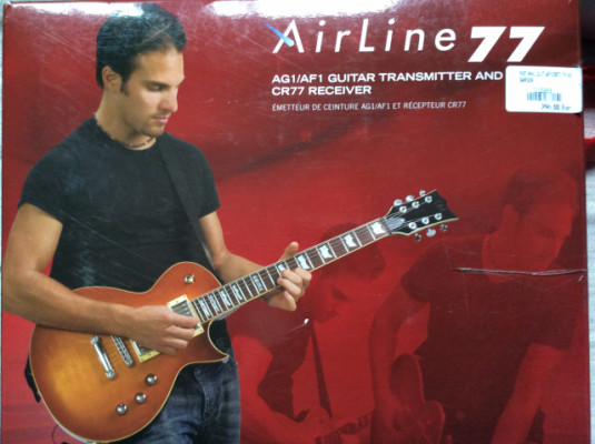 Inalambrico guitarra samson airline cr77