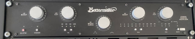 Bettermaker Stereo Passive Equalizer