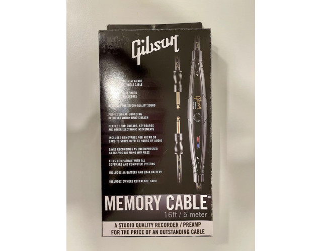 Gibson Memory Cable (con grabadora incorporada)