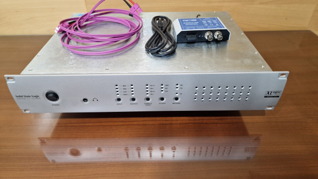 RME Madiface USB + SSL Alpha Link Conversor Madi 24 ch Analógico + AES/EBU