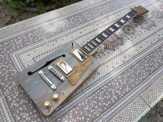Cigar Box Guitar Loluthier Missouri Custom. Tipo Gibson Les Paul.