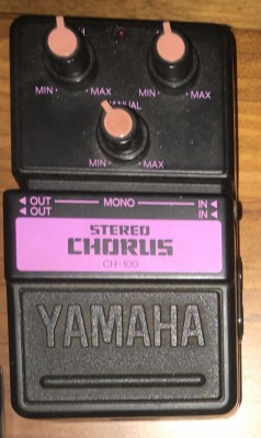 Pedal de chorus analogico vintage Yamaha CH100