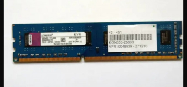 8 GB memoria ram DDR3