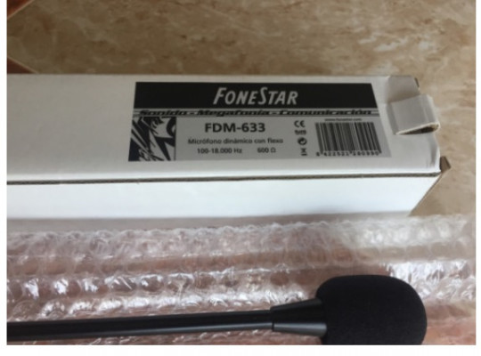 Micrófono dinámica flexible Fonestar FDM-633 (RESERVADO)