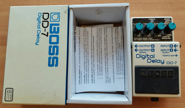 Boss DD7 digital delay