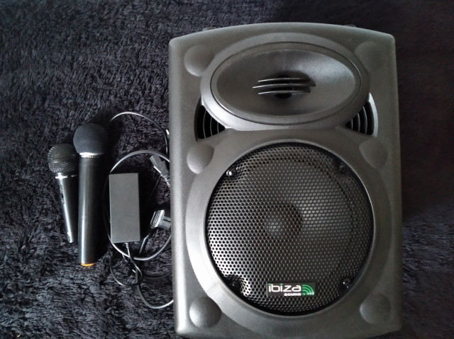 Equipo sonido Ibiza Sound Port8 vhf-bt