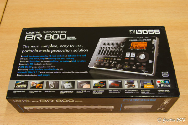 Grabadora Boss BR800