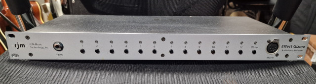 RJM EFFECT GIZMO - Looper rack para pedales de segunda mano por 650 ...