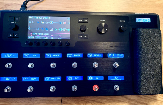 Line 6 Helix Floor — Procesador Multi-FX para Guitarra