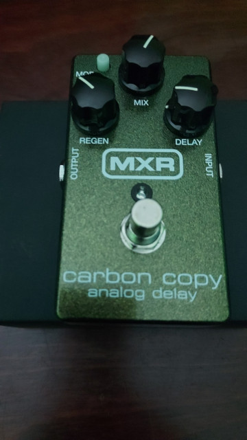 Pedal MXR Carbon Copy Analog Delay