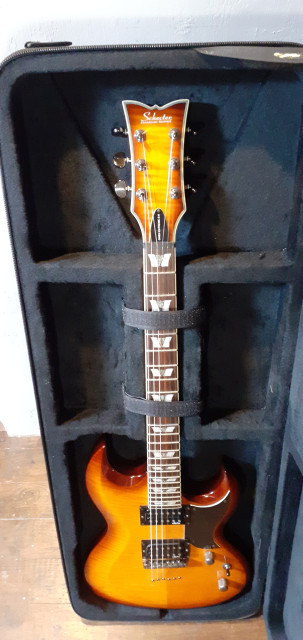 Schecter S-II,Vintage Sunburst.