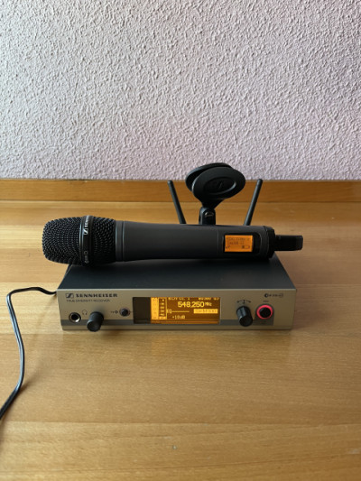 Micrófono Voz inalámbrico Sennheiser e835, ew 300 g3