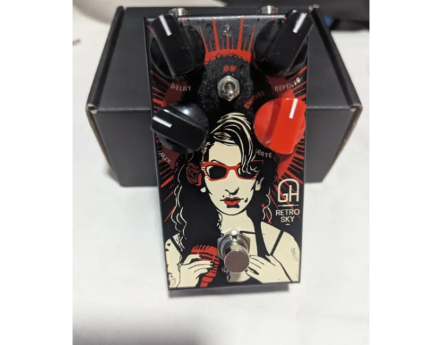 Pedal Boutique Delay Retro Sky Greenhouse