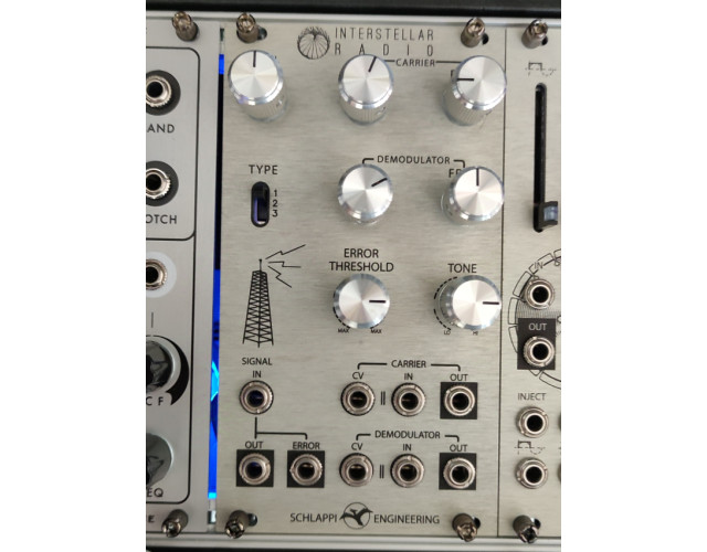 Schlappi Interstellar Radio módulo de Eurorack