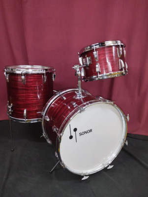 Sonor "Swinger" 70's "Red silk"