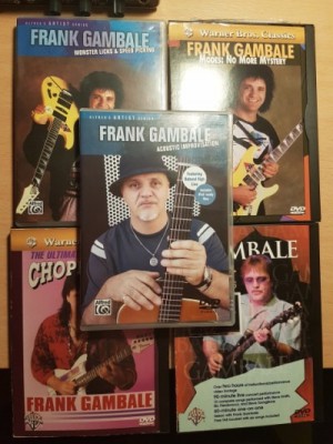 5 DVDs Didácticos de Frank Gambale