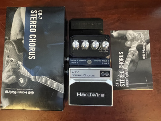Digitech Hardwire Mono & Stereo Chorus CR-7 Made in USA