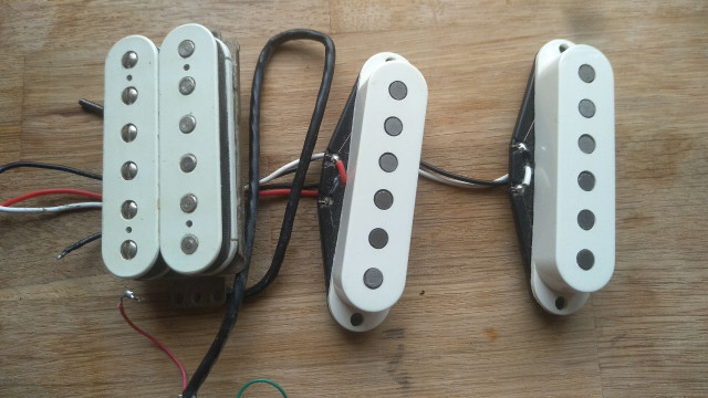 Pastillas FENDER HSS