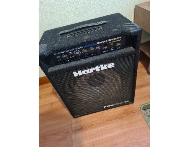 amplificador bajo hartke hs 1200 120 watts
