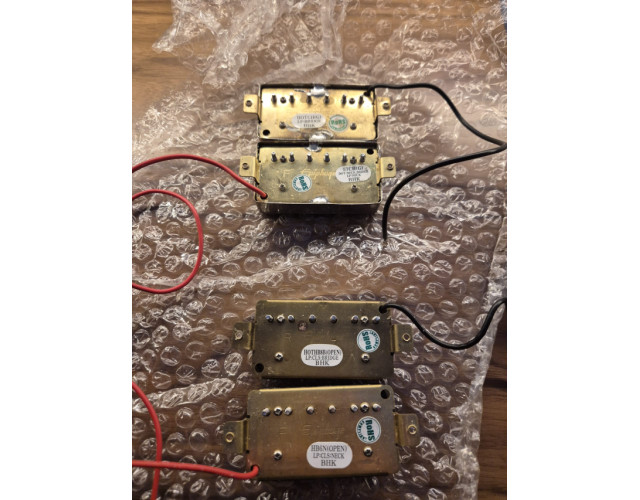 Juego de 4 pastillas Epiphone de una SG de doble mástil 1275