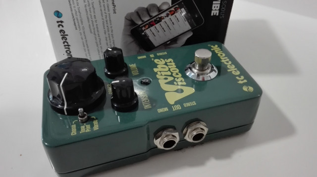 Pedal Viscous Vibe de tc electronic