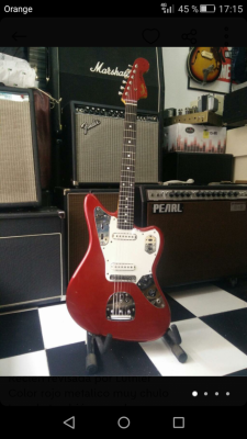 Fender Jaguar Apple Candy Red 96Japan