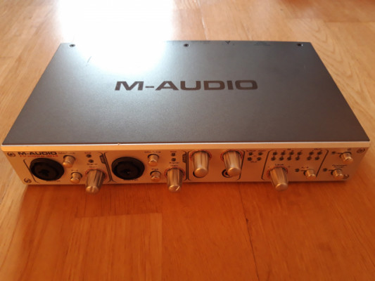 Mac mini intel core + tarjeta de sonido M-Audio firewire 1814 + hd
