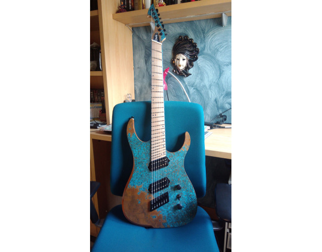 Ormsby Hypemachine 7 Custom Shop Blue Coppertop
