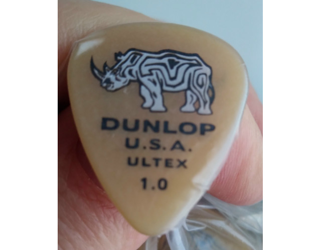 Púas Jim Dunlop 1.0 Ultex Standard bolsa 72 unidades