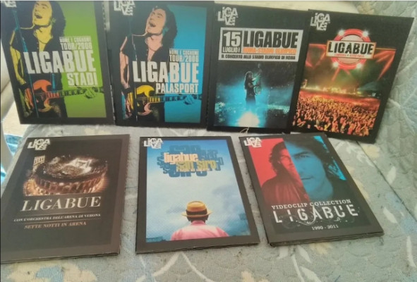 Luciano Ligabue DVD Live Collection