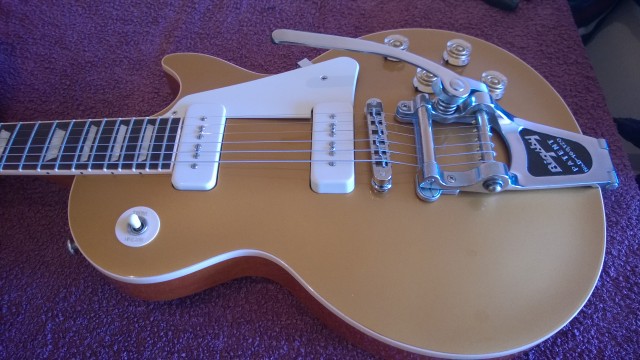 Les Paul Traditional Gold Top P90s 60s Neck con o sin Bigsby