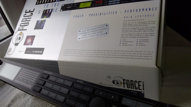 TC Electronics G-Force + G-card 245 presets