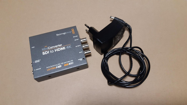 MINICONVERTER BLACKMAGIC SDI TO HDMI 4K