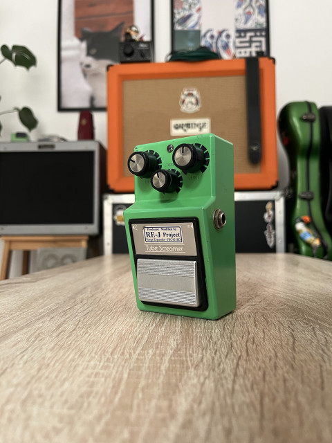 Ibanez TS9 Analog Man Silver Mod