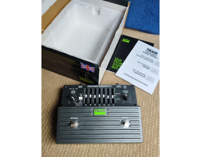 Trace Acoustic TAG1 Acoustic Guitar Graphic EQ