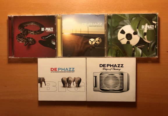 Lote 5 CDs de De Phazz