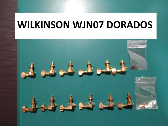 Afinadores Bloqueables WILKINSON WJN07 Dorados