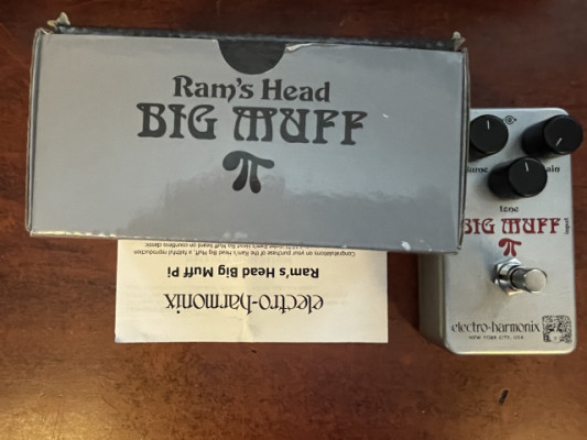 EHX Electro Harmonix Ram's Head Big Muff Pi (Fuzz usado por D Gilmour)
