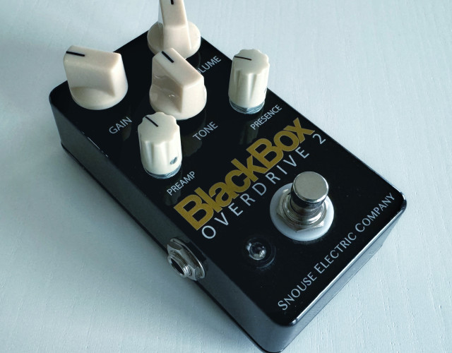 Pedal OD Snouse Blackbox Overdrive