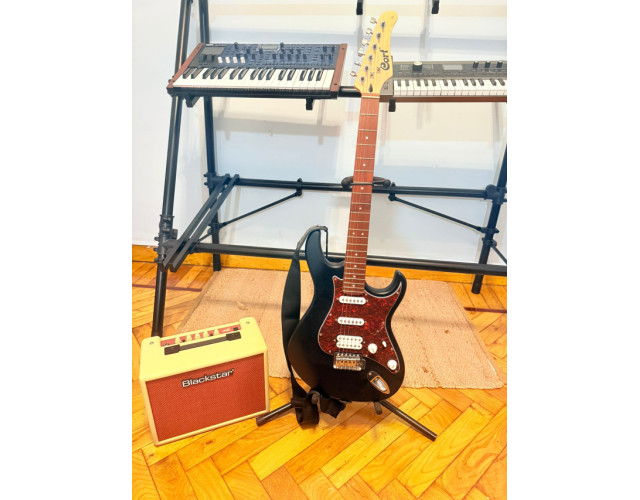 Guitarra Cort + Amplifícador Blackstar 15E