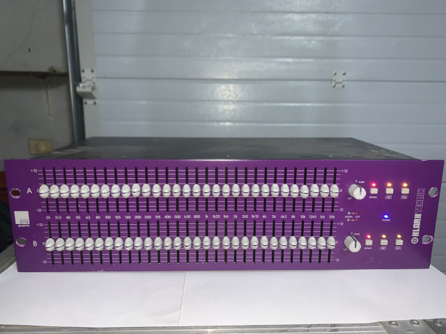 Klark Teknik SQ1G – EQ Gráfico Profesional 2x30 Bandas