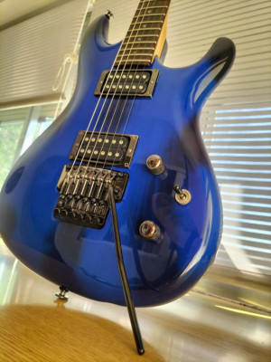 Ibanez Js 1000 Burnt transparent Blue