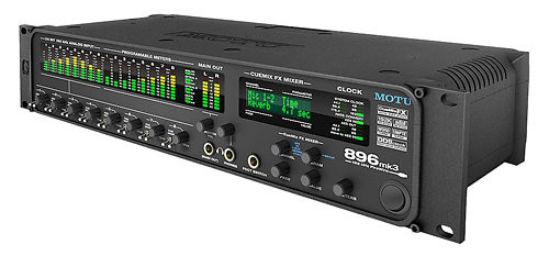 Tarjeta sonido Motu 896 mk3