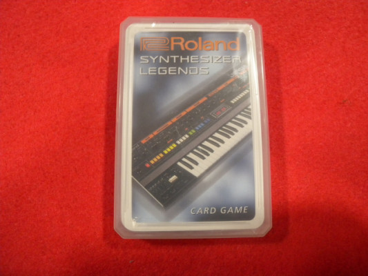 ROLAND SYNTHESIZERS LEGENDS CARD. MUY RARO!