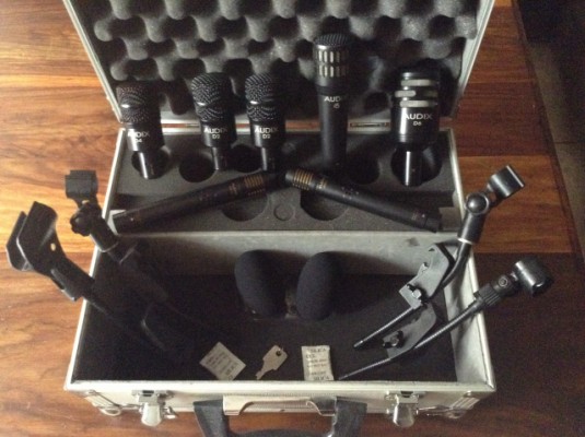 Set de micrófonos para batería AUDIX