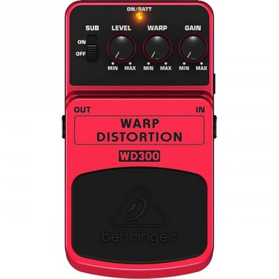 WD300 Pedal de distorsión - Behringer