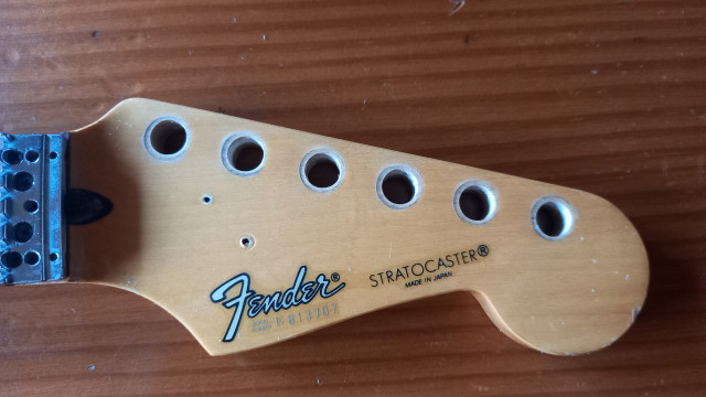 Mástil Guitarra Fender Stratocaster