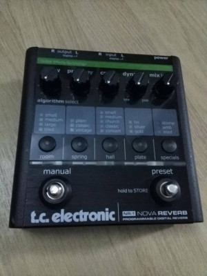 Pedal reverb t.c.electronic